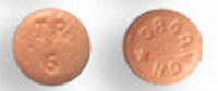 Pill TR 6 ORGANON Orange Round is Cesia