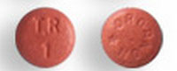 Pill TR 1 ORGANON Red Round is Cesia