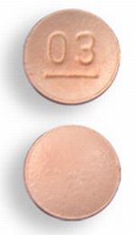 Pill 03 Orange Round is Fexofenadine Hydrochloride