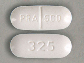 Pill PRASCO 325 White Capsule/Oblong is Phenylephrine and Guaifenesin SR