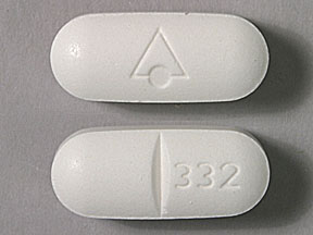 Guaifenesin and pseudoephedrine extended release 1200 mg / 120 mg Logo 332