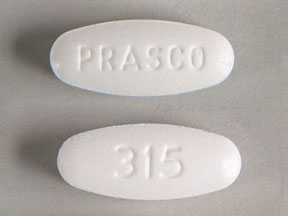 Pill 315 PRASCO White Oval is Wellbid-D