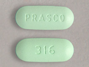 Pill PRASCO 316 is WellBid-D 1200 phenylephrine 40 mg / guaifenesin 1200 mg