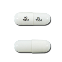 Pill 93 7336 93 7336 White Capsule-shape is Topiramate (Sprinkle)