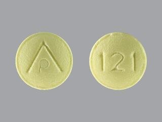 Pill AP 121 Yellow Round is Aspirin (Delayed Release)