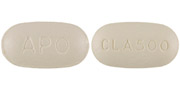 Clarithromycin 500 mg CLA500 APO
