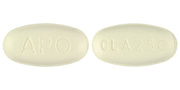 Clarithromycin 250 mg CLA250 APO