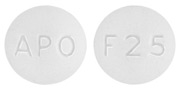 Fluvoxamine maleate 25 mg APO F25