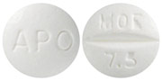 Moexipril hydrochloride 7.5 mg APO MOE 7.5