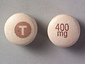 Pill T 400 mg Brown Round is Carbamazepine Extended-Release