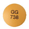 Diclofenac sodium delayed release 50 mg GG 738