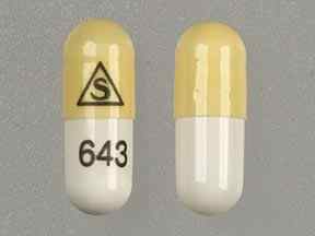 Pill S 643 White Capsule-shape is Tacrolimus