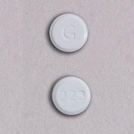 Lamotrigine (chewable, dispersible) 25 mg G 229