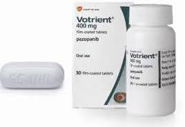 Votrient pazopanib 400 mg GS UHL