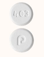 Risperidone (orally disintegrating) 4 mg P 403