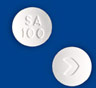 Sumatriptan succinate 100 mg SA 100 >