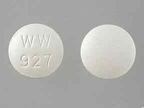 Ciprofloxacin hydrochloride 250 mg WW 927
