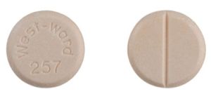 Hydrochlorothiazide 50 mg West-ward 257
