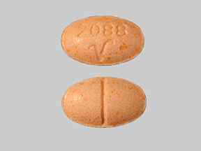 Alprazolam 0.5 mg 2088 V