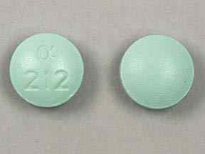Pill a 212 Green Round is Bellatal ER