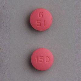 Ranitidine hydrochloride 150 mg G51 150