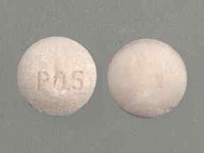 Pill P0.5 Peach Round is Risperidone (Dispersible)