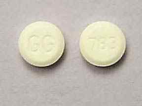 Methylphenidate hydrochloride 5 mg 783 GG