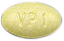 Pill VP1 is Brompheniramine Tannate (Chewable) 12 mg