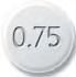 Mirapex ER 0.75 mg ER 0.75