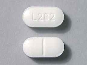 Pill L282 White Capsule/Oblong is Clemastine Fumarate