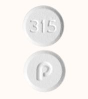 Risperidone (orally disintegrating) 1 mg P 315