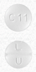 Perindopril erbumine 2 mg L U C11