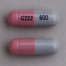 Lithium carbonate 600 mg G222 600