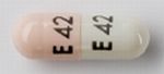 Galantamine hydrobromide extended release 16 mg E42 E42