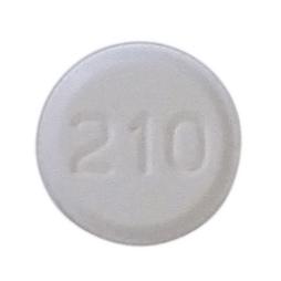 210 Pill White Round 8mm - Pill Identifier