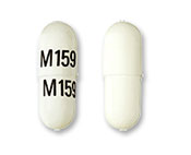 Pill M159 M159 White Capsule-shape is Didanosine Delayed Release