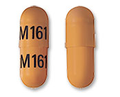 Pill M161 M161 Yellow Capsule-shape is Didanosine Delayed Release