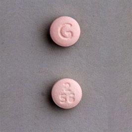 G 2 56 Pill Images Pink Round