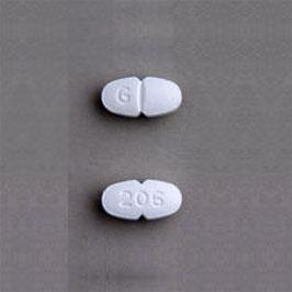 Pill G 206 White Elliptical/Oval is Hydrochlorothiazide and Moexipril Hydrochloride