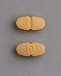 Pill G 205 Yellow Oval is Hydrochlorothiazide and Moexipril Hydrochloride