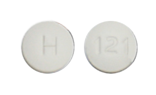 Pill H 121 White Round is Ropinirole Hydrochloride