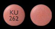 Nifedipine extended release 90 mg KU 262