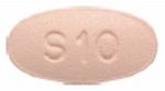 Pill M S 10 Pink Oval is Simvastatin