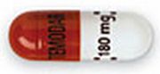 Temodar Temozolomide 180 mg TEMODAR 180 mg Logo