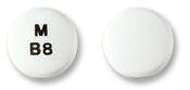 Pill M B8 White Round is Bupropion Hydrochloride Extended Release (XL)