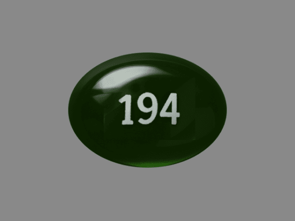Pill 194 is Vitamin D2 50,000 USP units (ergocalciferol 1.25 mg)