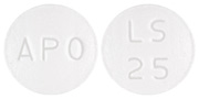 Losartan potassium 25 mg APO LS 25