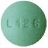 Pill L126 Green Round is Losartan Potassium