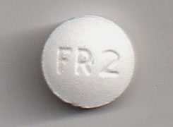 Pill FR2 White Round is Acetaminophen