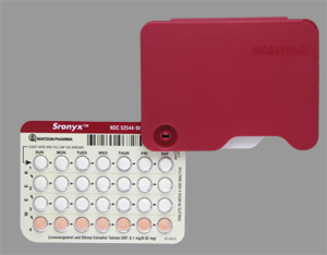 Sronyx ethinyl estradiol 0.02 mg / levonorgestrel  0.1 mg WATSON 967